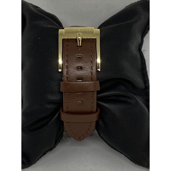 Michael Kors MK5353 Women\'s Brown Leather Analog Silver Dial Quartz Watch XX484 main image 7